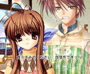 Sanae and Akio (Nagisa's parents from Clannad) Sanae and Akio (Nagisa's parents from Clannad)
